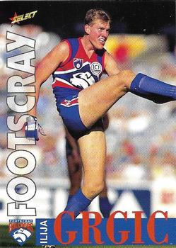 1996 Select AFL #81 Ilija Grgic Front